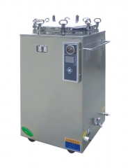 Autoclave vertical calentada eléctrica automatizada del esterilizador del vapor de la presión del indicador digital 50L