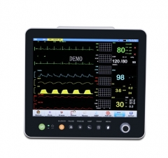 Monitor de paciente de 15 pulgadas y 6 parámetros múltiples