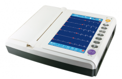 Máquina de monitorización ECG EKG de 12 canales y 12 derivaciones