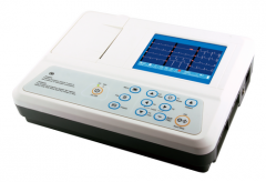 Máquina de monitor de ECG EKG de 3 canales y 12 derivaciones