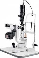 Microscopio de lámpara de hendidura con cámara