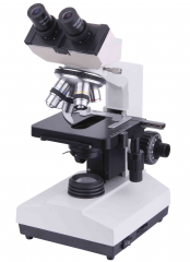 Microscopio binocular biológico