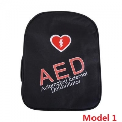 Bolsa de desfibrilador AED de primeros auxilios