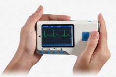 Máquina portátil de monitorización de ECG EKG