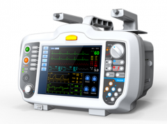 Monitor desfibrilador bifásico automático AED