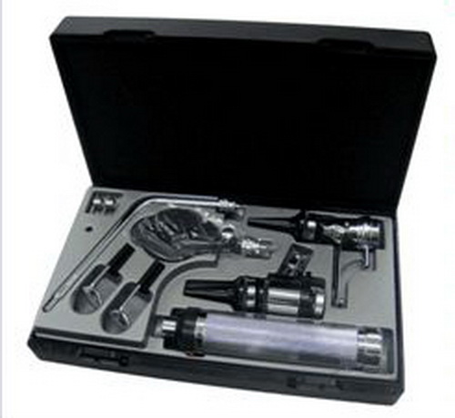 Conjunto de otoscopio de oftalmoscopio para instrumentos de otorrinolaringología quirúrgica