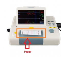 Papel de impresora para monitor de paciente