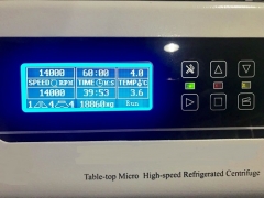 Microcentrífuga refrigerada de alta velocidad de sobremesa