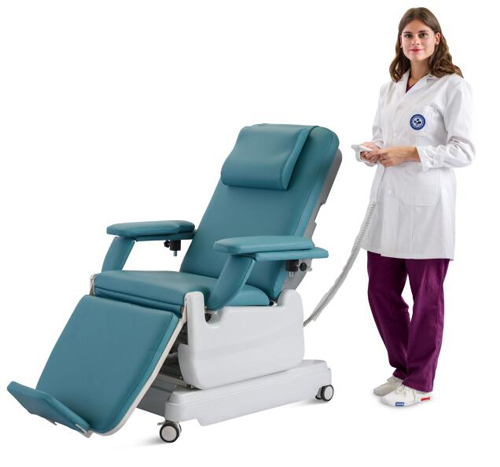 Silla de quimioterapia de diálisis eléctrica