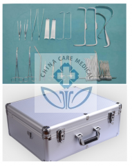 Kit de instrumentos para cirugía de apendicectomía, 47 piezas